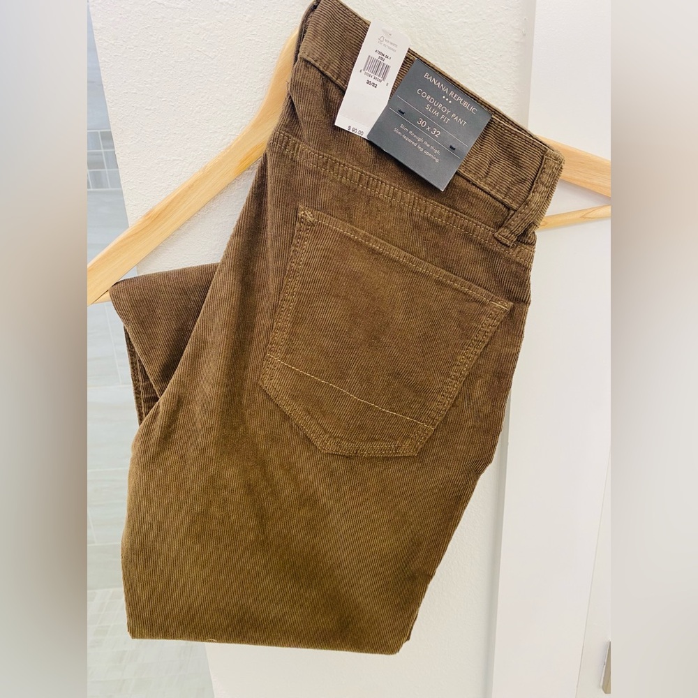 Banana Republic Men's Brown Corduroy Pants